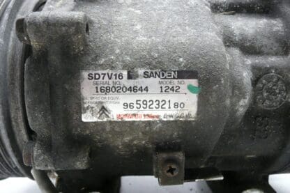 Sanden SD7V16 1242 9659232180 air conditioning compressor