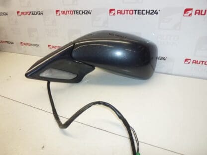 Rearview mirror left electrically folding gray EYJ Citroën C8 8153FT