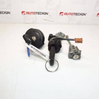 Set of locks and 2 keys Citroën Peugeot 4162KF 1609233980 4162KF