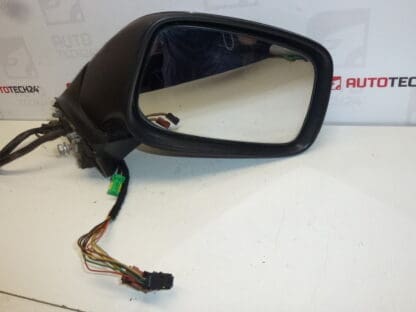Rearview mirror right electrically folding gray EYJ Citroën C8 8153FW
