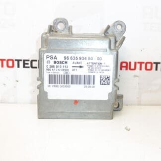 Bosch Peugeot 207 airbag unit 9663593480 0285010112 654664