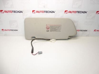 Sun visor Peugeot 3008 5008 right 816334 16115131BJ