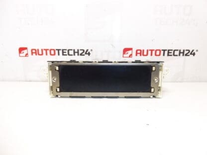 Peugeot 307 computer radio display 9664644280