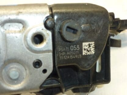 Left Rear Door Lock Citroën Peugeot 9675505380 - Image 2