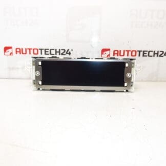 Display radio Citroën Peugeot 9665989780 9821852480 6593E6