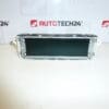 Peugeot 407 computer radio display 9666631380 659349
