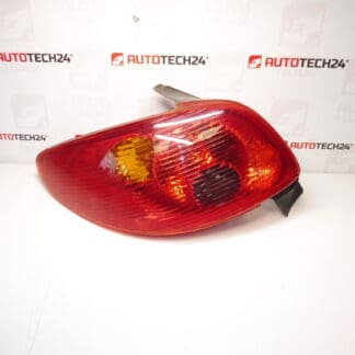 Original left rear light Peugeot 206 3/5 doors from 7/2003 6350S0