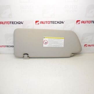 Sun visor Peugeot 308 right 8143VS 8163CS 8163LA