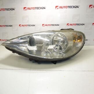 Peugeot 807 front left headlight 1400964380 89901574 6208F1